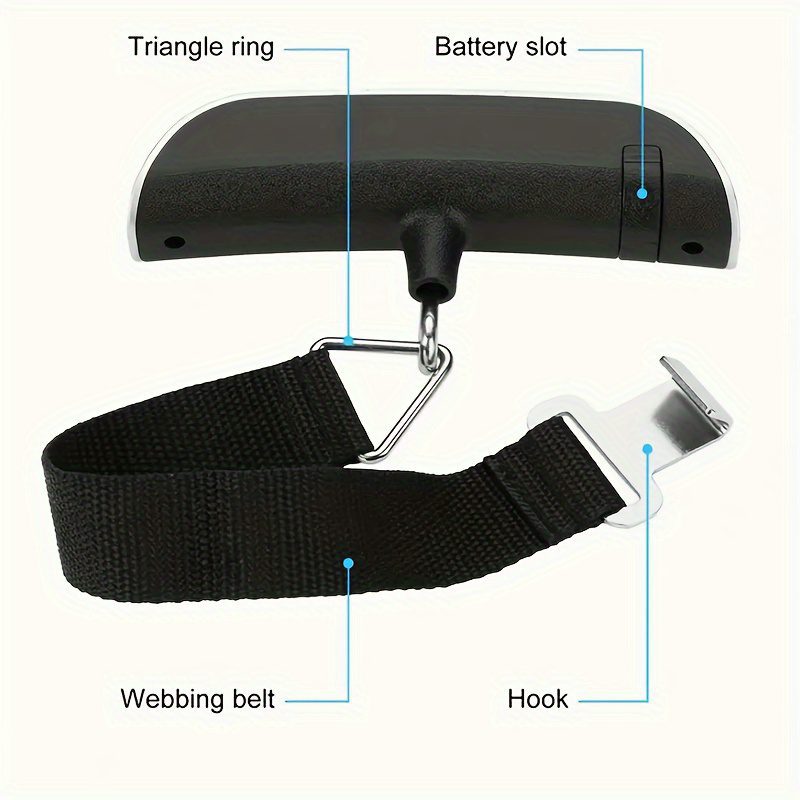 Luggage Scale, Electronic Scale, Portable Scale, Hook Scale, Parcel Scale, 50KG Mini Hanging Scale, Portable Spring Lifting Scale, Fishing Scale - Image 8