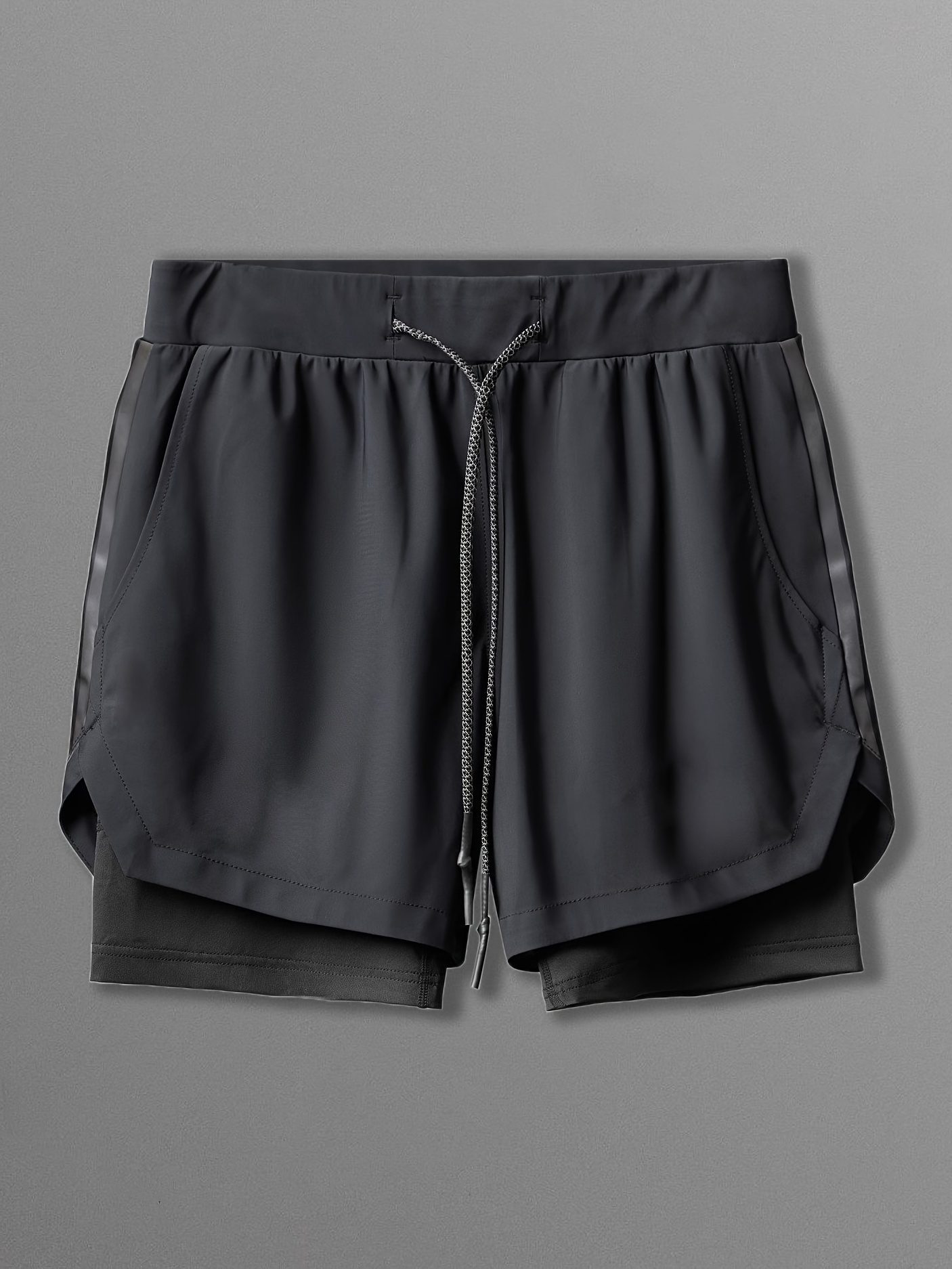 Men'S Quick-Dry Shorts for Sports, Running, And Marathons, Designed for Short Sprints And American-Style Workouts, Featuring a Liner And a Length That Doesn'T Go Past The Knees - Image 10