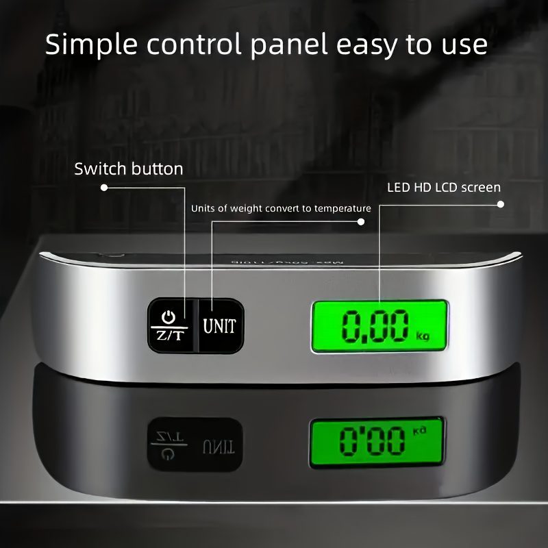 Luggage Scale, Electronic Scale, Portable Scale, Hook Scale, Parcel Scale, 50KG Mini Hanging Scale, Portable Spring Lifting Scale, Fishing Scale - Image 4