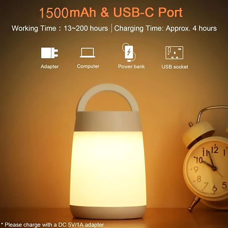 Portable And Soft Bright 6000K Color Temperature Spotlight with Adjustable Brightness in Three Modes, Suitable for Gardens, Lawns, And Horticulture. It Features Remote And Touch Control for Timed Lighting - Image 2