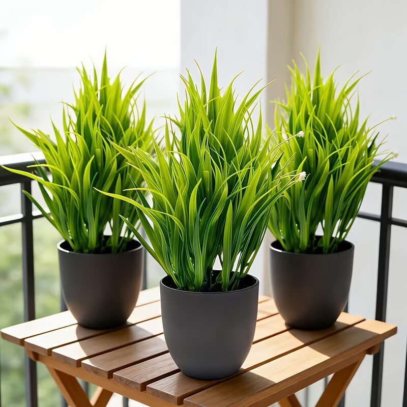 2pcs of Lifelike Artificial Green Potted Plants, Durable, Maintenance-free, and UV-resistant. These Artificial Greenery Pieces Are Suitable for Indoor/outdoor Decor, Perfect for Homes and Offices, Farmhouses and Gardens, and as Four-season Decorative - Image 5
