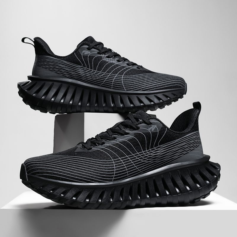 Couple's Sweet Outings& Lightweight Comfort- New Big& Tall Mesh Sneakers Versatile Casual - Image 3