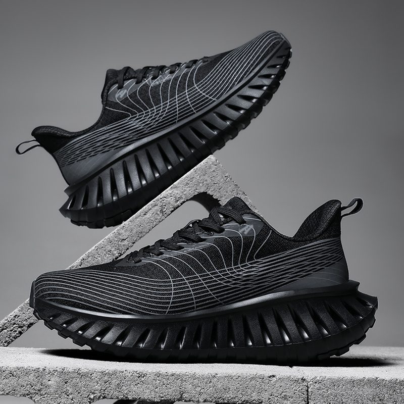 Couple's Sweet Outings& Lightweight Comfort- New Big& Tall Mesh Sneakers Versatile Casual - Image 4
