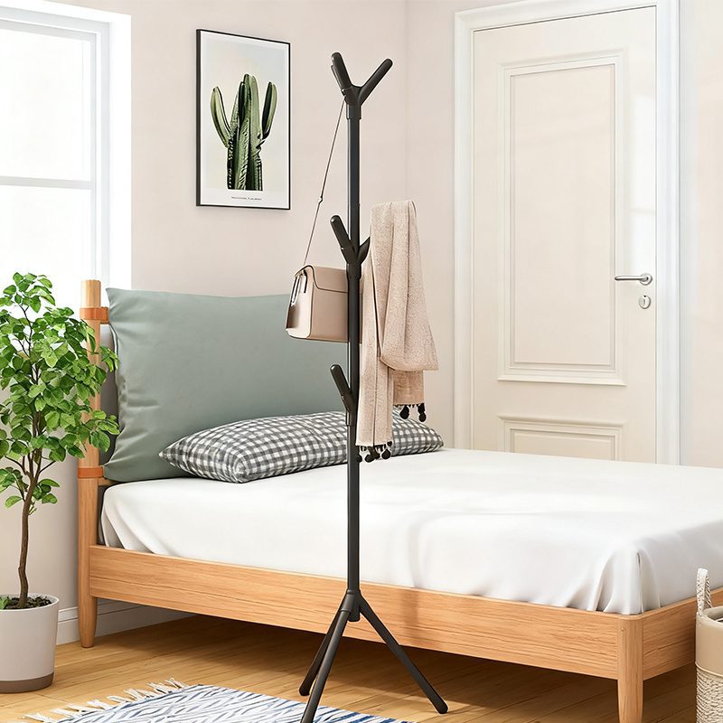 Independent Tree-Shaped Wrought Iron Coat Rack, Easy Clothing Storage Artifact! Durable Metal Frame Lightweight Design, Suitable for Suits, Hats, Bags, Living Room / Bedroom / Home Office Universal, Modern Decoration + Storage Double Effect! - Image 7