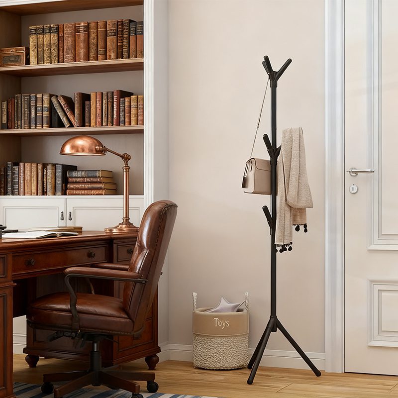 Independent Tree-Shaped Wrought Iron Coat Rack, Easy Clothing Storage Artifact! Durable Metal Frame Lightweight Design, Suitable for Suits, Hats, Bags, Living Room / Bedroom / Home Office Universal, Modern Decoration + Storage Double Effect! - Image 6