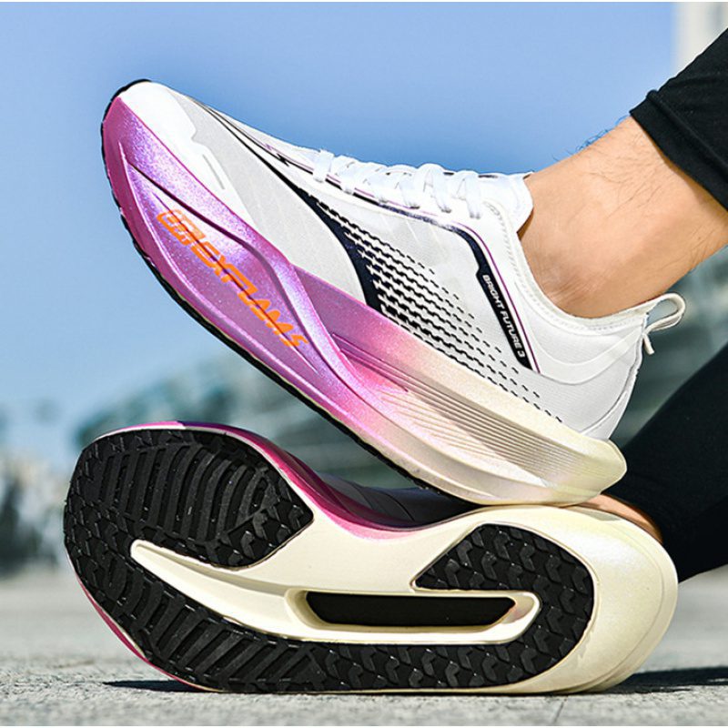 Men's Breathable Running Shoes, Sporty Sneakers, Dad Shoes - Image 2