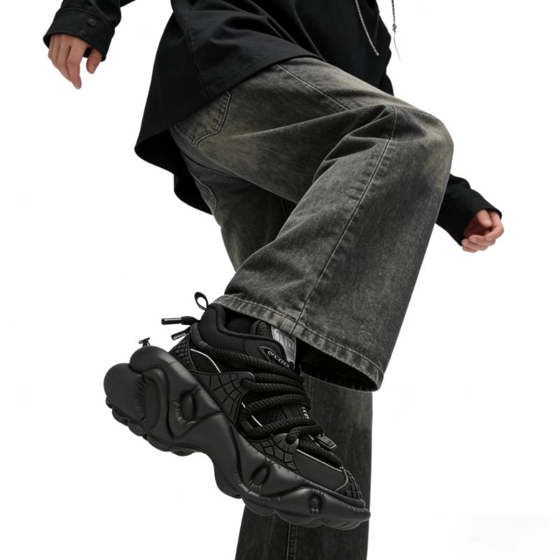 Men'S And Women'S Thick-Soled Sports Casual Shoes Dad Shoes - Image 2