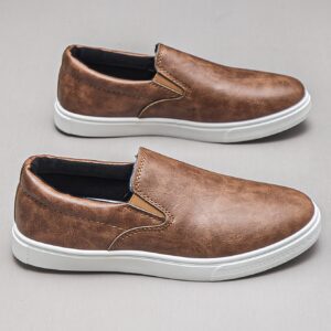 Men's Fashionable Simple and Comfortable Casual Sneakers, Non-Slip, Versatile Four-Season Style for Students