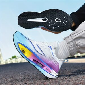 Hot Double Layer Carbon Plate Running Sports Shoes Odor-Resistant Anti-Slip Hiking Boots Invisible Height Increasing Men'S British Style Men'S Thick Sole Outdoor Motorcycle Boots Sports Men'S Shoes