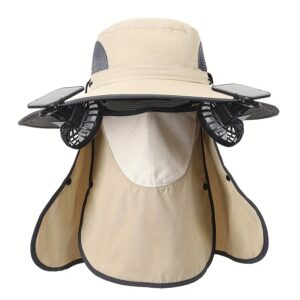 2025 New Solar Clip Fan | Solar And USB Dual Power Supply. Three-Speed Adjustment. Multi-Position Clamping (Brim/Collar/Waist). Ultra-Light And Quiet, Portable for Cooling And Heatstroke Prevention. Wearable Fan Suitable for All Outdoor Sports Enthu