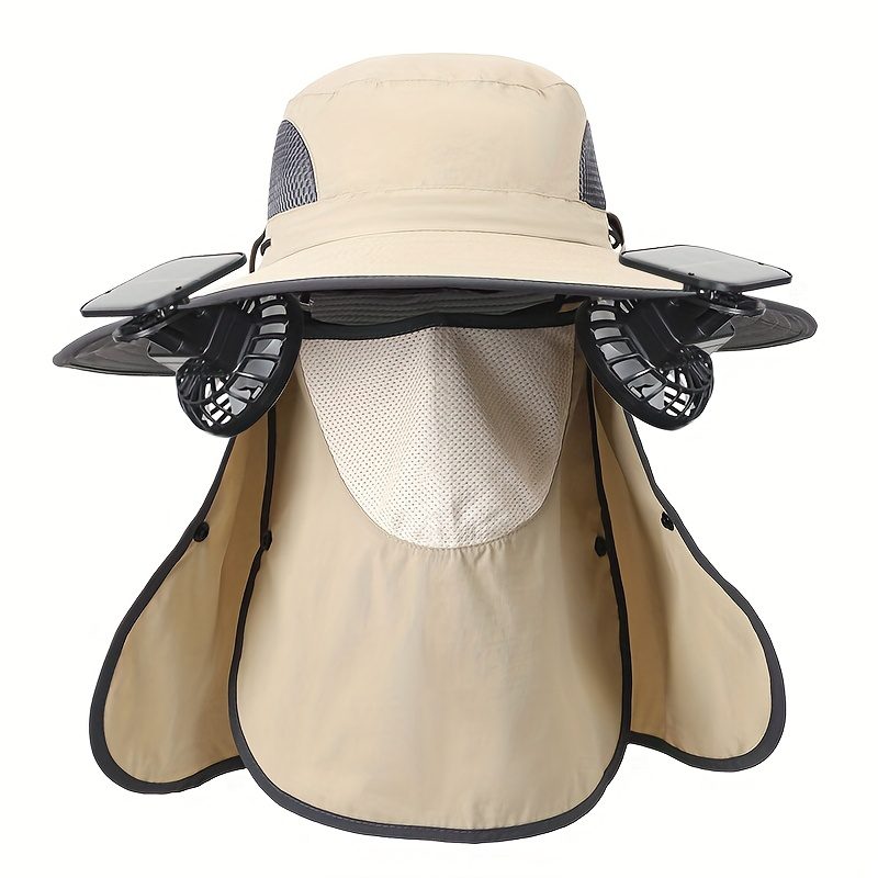 2025 New Solar Clip Fan | Solar And USB Dual Power Supply. Three-Speed Adjustment. Multi-Position Clamping (Brim/Collar/Waist). Ultra-Light And Quiet, Portable for Cooling And Heatstroke Prevention. Wearable Fan Suitable for All Outdoor Sports Enthu