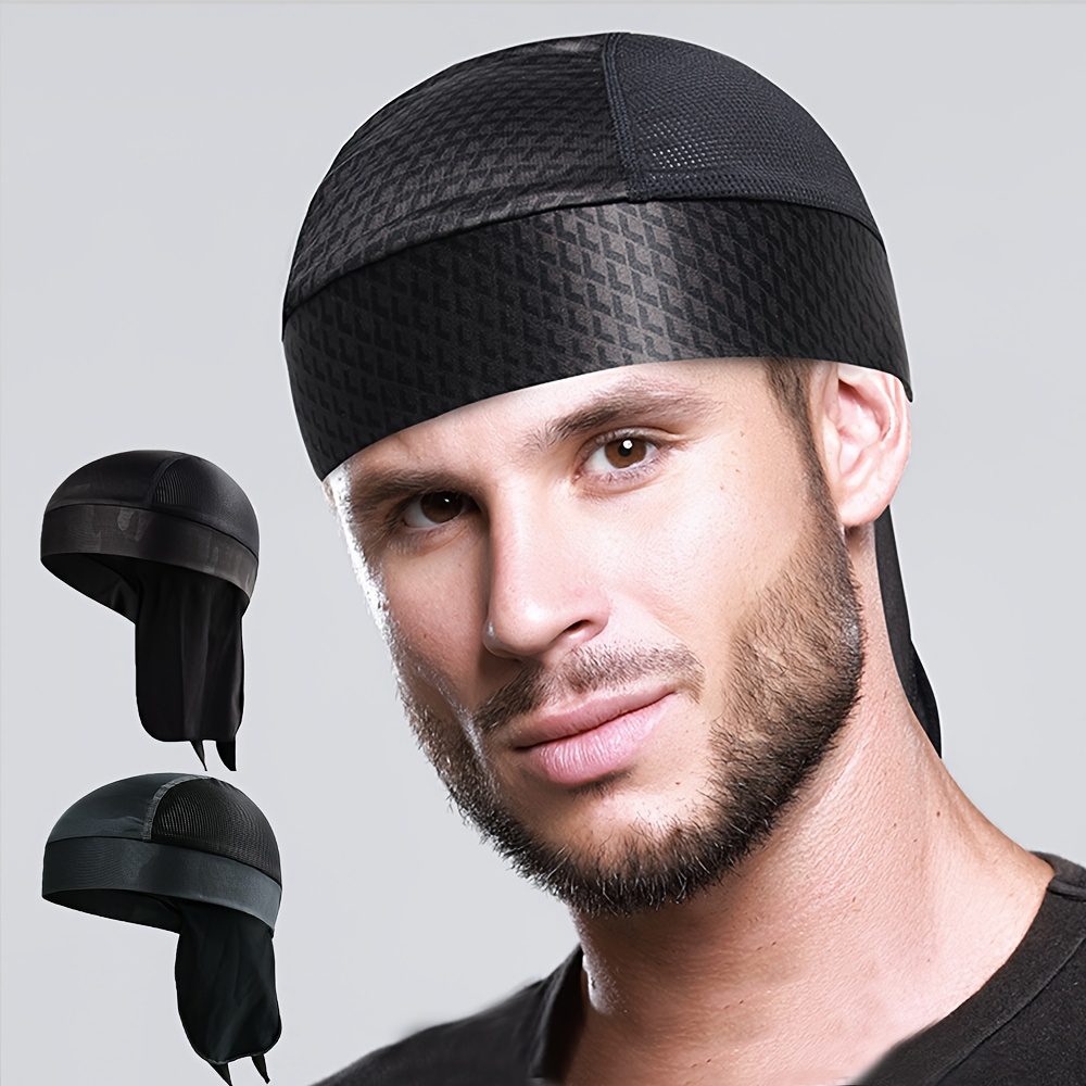 Quick-Dry Pirate Hat with Sweat-Wicking Bandana - Breathable Outdoor for Sports, Swimming & Lifestyles - Textile Material (Hand Washable) - Unisex for &