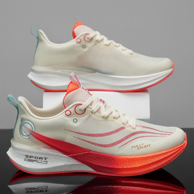 High-Quality New Color Popcorn Carbon Plate Running Shoes Sizes 36-44