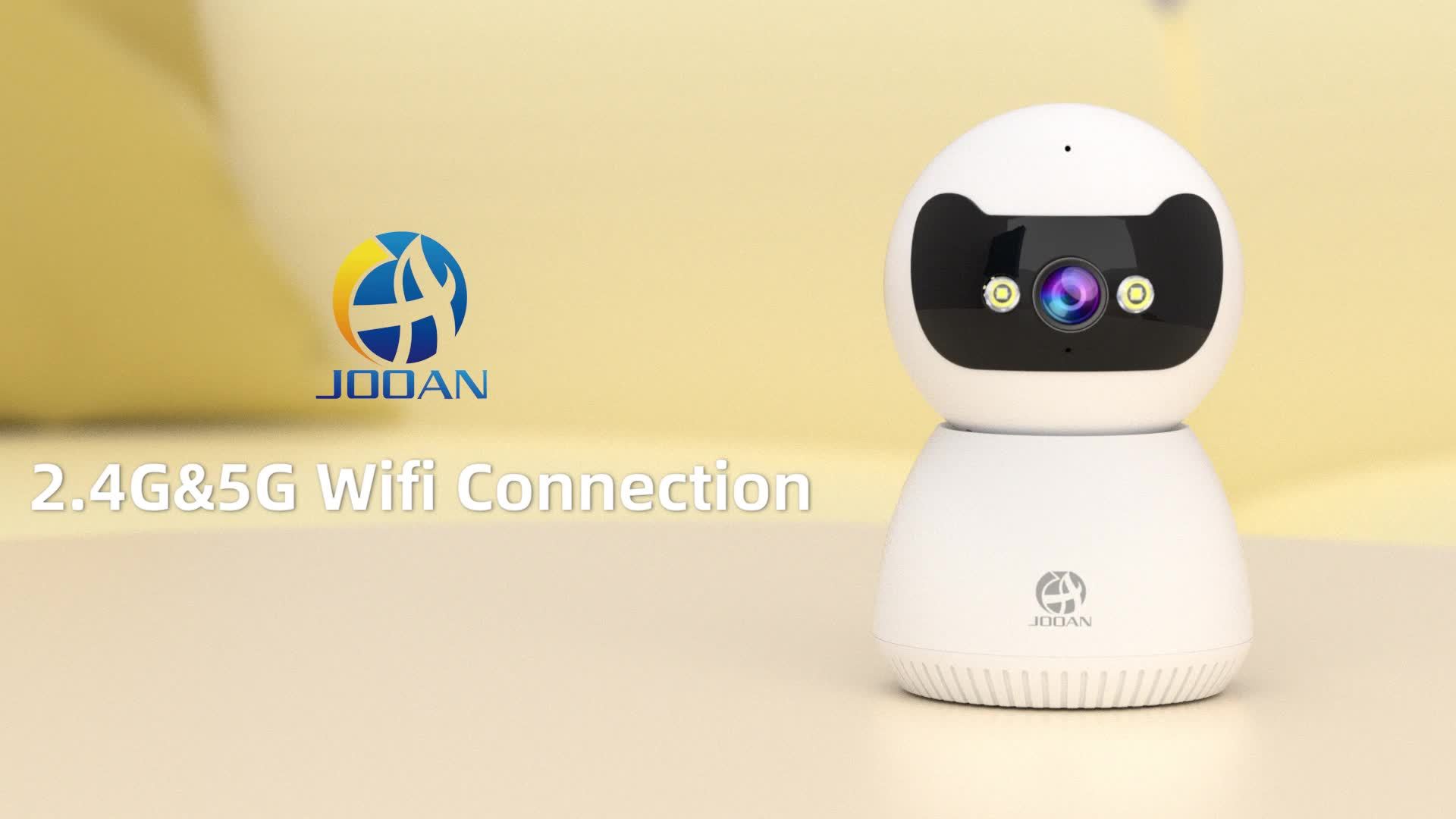 5G Dual-Band WiFi Camera, 1080P Home Wireless Security Monitoring - 355° Rotating Tracking Alarm Security Camera with Night Vision, Smartphone Remote Control, A Good Housekeeper Assistant for Indoor Use, Child Monitor for Viewing Anytime - Image 6