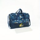 large-cartoon-print-dark-blue