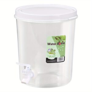 Leak-Proof Plastic Water Dispenser - Perfect for Fridge, Kitchen & Dining Room Use, for Return School