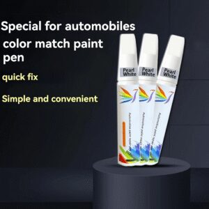 1-3 Car Paint Pens for Scratch Repair, Vehicle Paint Restoration, Pearl White Touch-Up Pen, Car Scratch Pen, Automotive Touch-Up Supplies