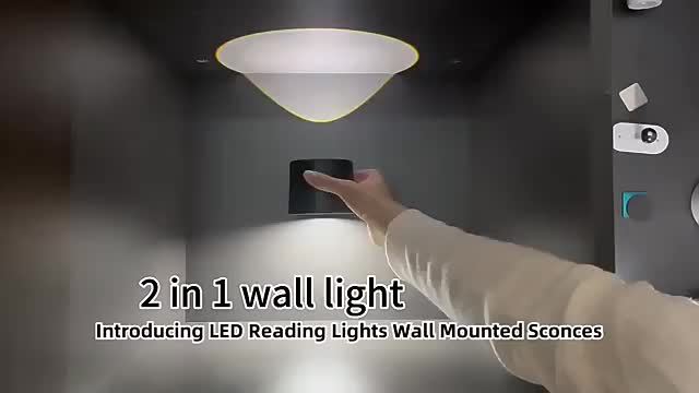 Two Smart Wall Lamps Featuring Three Control Options (Touch, Remote, Daylight Sensor), Rechargeable with a 1200Mah Battery, Adjustable Brightness, Easy Installation, Three Lighting Modes (White, Warm, And a Combination of Both) - Image 13