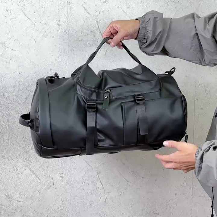 Large Capacity Men'S Backpack, Sports Travel Bag, Gym Tote, Hiking And Trekking Backpack, Cylindrical Shoulder Crossbody Bag - Image 13