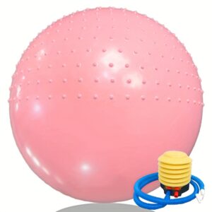 Thickened Fitness Ball, Anti-Burst Yoga Ball for Stability, Suitable for Exercise, Massage, Balance, Pregnancy, Childbirth, Home Workouts, And Physical Therapy