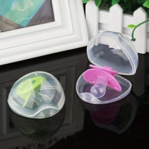 Two-piece Pacifier Case, Portable Dust-proof Storage Box