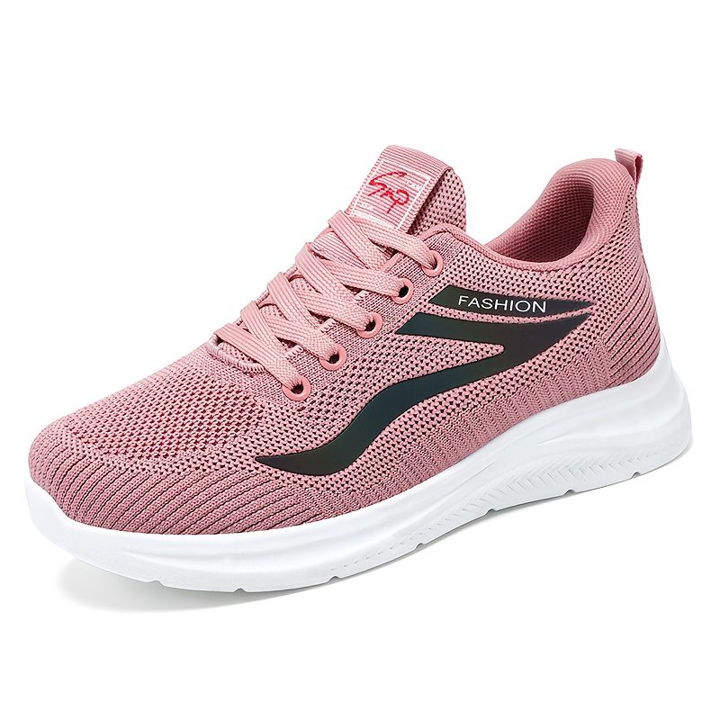 Women'S Shoes Autumn New Foreign Trade Women'S Shoes Casual Large Size Mother Shoes Fly Woven Socks Shoes Soft Bottom Sports Shoes Women, Women Shoes, Sneakers - Image 3