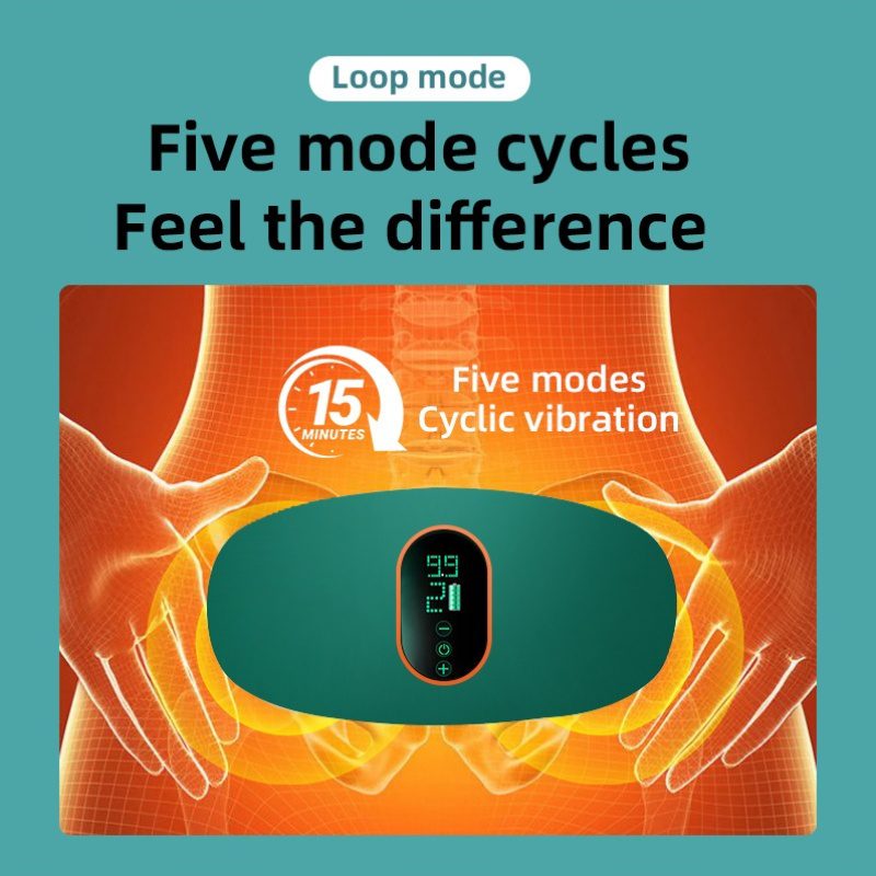 Portable Massage, Loss And Full Body Massager, USB Charging, Intensity Adjustment, Fast Weight Loss 12.7 KG Lazy Weight Loss Machine, Abdominal And Belly, Essential for People with Big Bellies, Elephant Legs, And Beer Bellies - Image 10