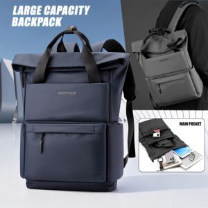 Urban Teenager'S Business Backpack Fashion Canvas Backpack High Quality Backpack Large Capacity Multifunctional Laptop Backpack Schoolbag, for Teenager, For Teenager