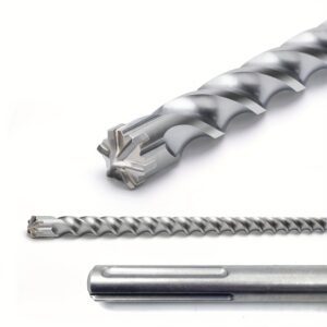 1pc 500mm Length SDS-MAX Handle Six Blade Impact Electric Hammer Drill Bit Concrete Drilling Drill Bit 18/20/22/25/28/30/35mm