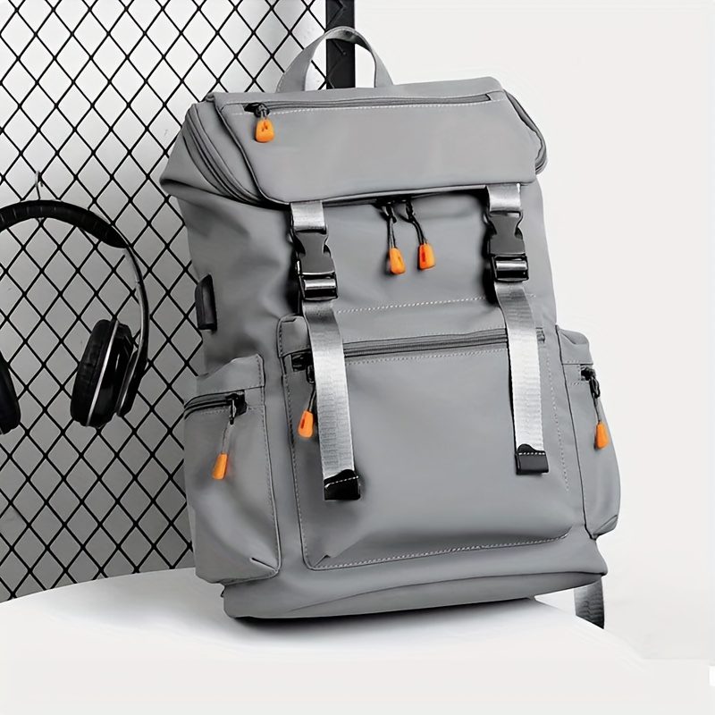 Backpack, Men's Business, Large Capacity, High-end Computer Backpack, Versatile Backpack for Middle and High School Students, Backpack - Image 9