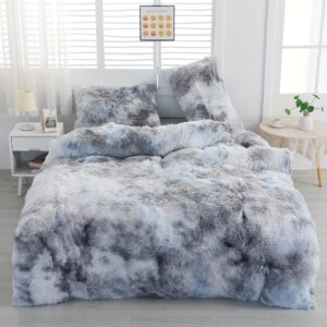 Luxurious Ultra-Soft Crystal Velvet Comforter - Thick, Plush Fiber Fill for All Seasons, Machine Washable