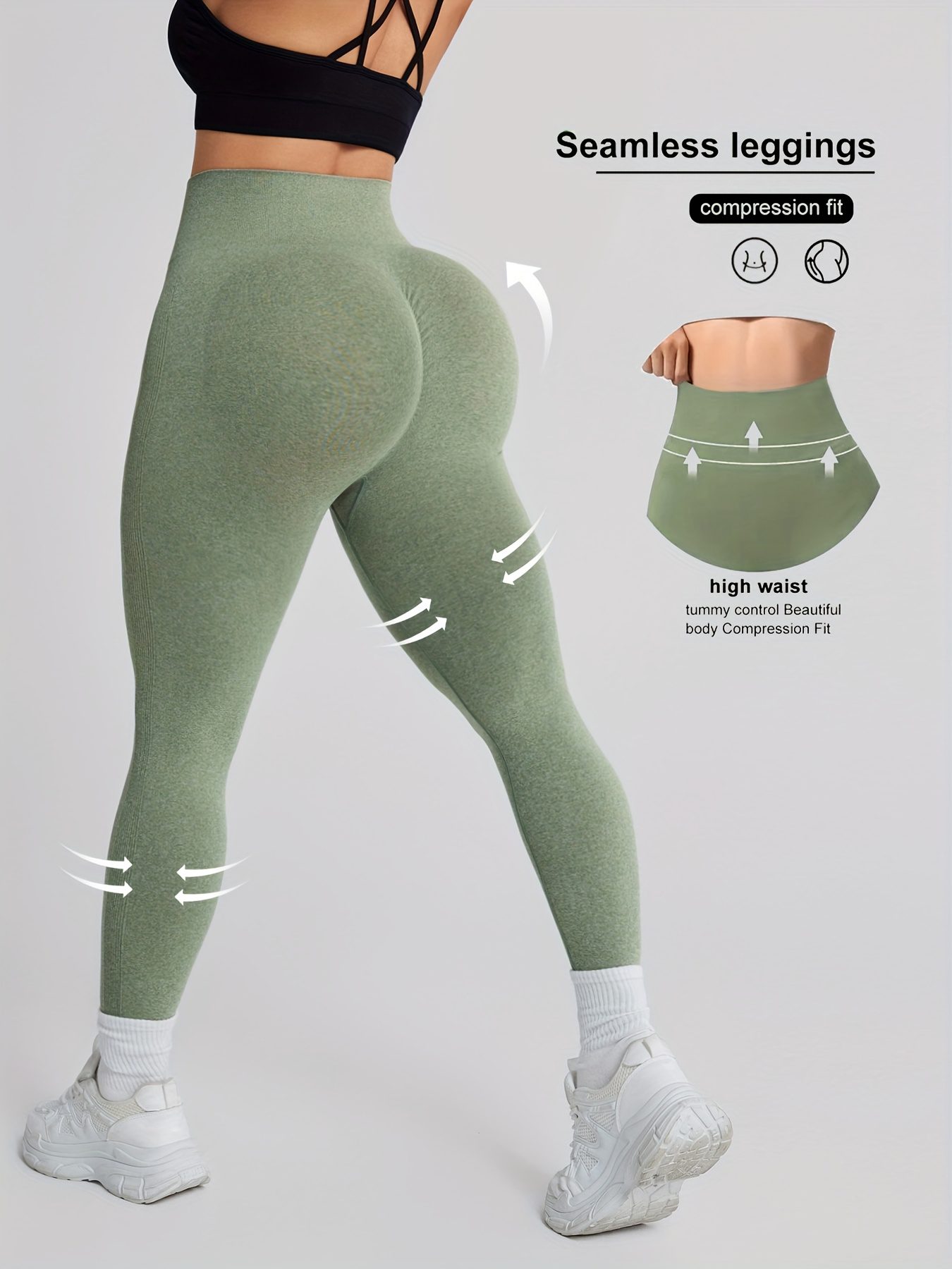 Nylon Women's Trousers, a Fashionable Essential That Is Simple and Versatile, Suitable for Outdoor Sports, Fitness, Yoga, Running, and Training - Image 5
