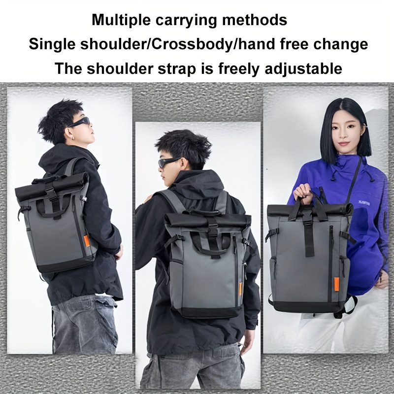 Men's and Women's Fashionable New Year's Gift Flip-Top Weight-Reducing and Stress-Relieving Backpack, New Trendy Valentine's Day Gift, Cut-Resistant Bag, Shoulder Backpack for Men and Women, Casual Backpack That Can Be Worn on the Back or Carried by - Image 7
