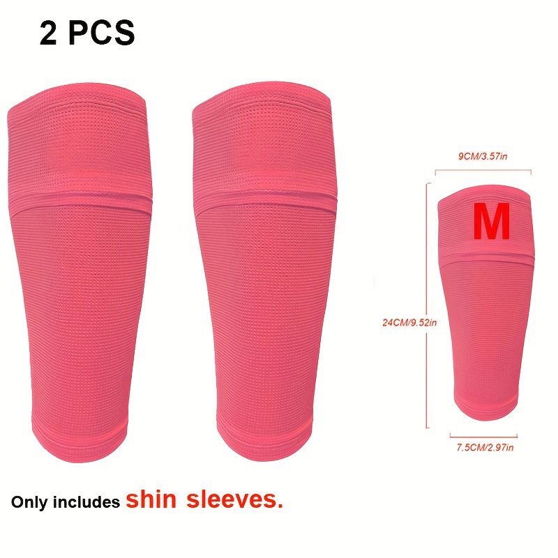 Set of 2 Breathab Shin Seves Designed for Soccer, Featuring a Durab New Sty Avaib in Sizes S, M, And These Extra Roomy Shin Socks Provide for Comfort And Are Ideafor Summer Camps And Agues - Image 7