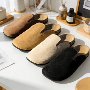 The New Seasonal Mules Are Designed to Make You Look Slimmer And Elongate Your Legs. They Are Made of Soft, Skin-Friendly That Won'T Chafe, And Are Slip-Resistant And Durable. Easy to Slip on And Off