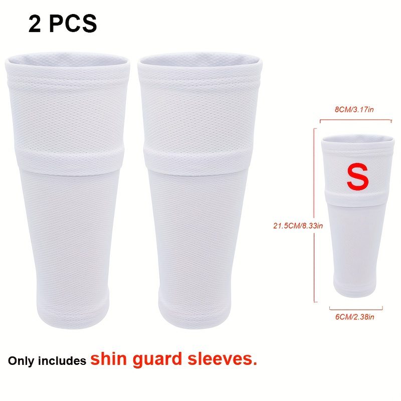 Set of 2 Breathab Shin Seves Designed for Soccer, Featuring a Durab New Sty Avaib in Sizes S, M, And These Extra Roomy Shin Socks Provide for Comfort And Are Ideafor Summer Camps And Agues - Image 11