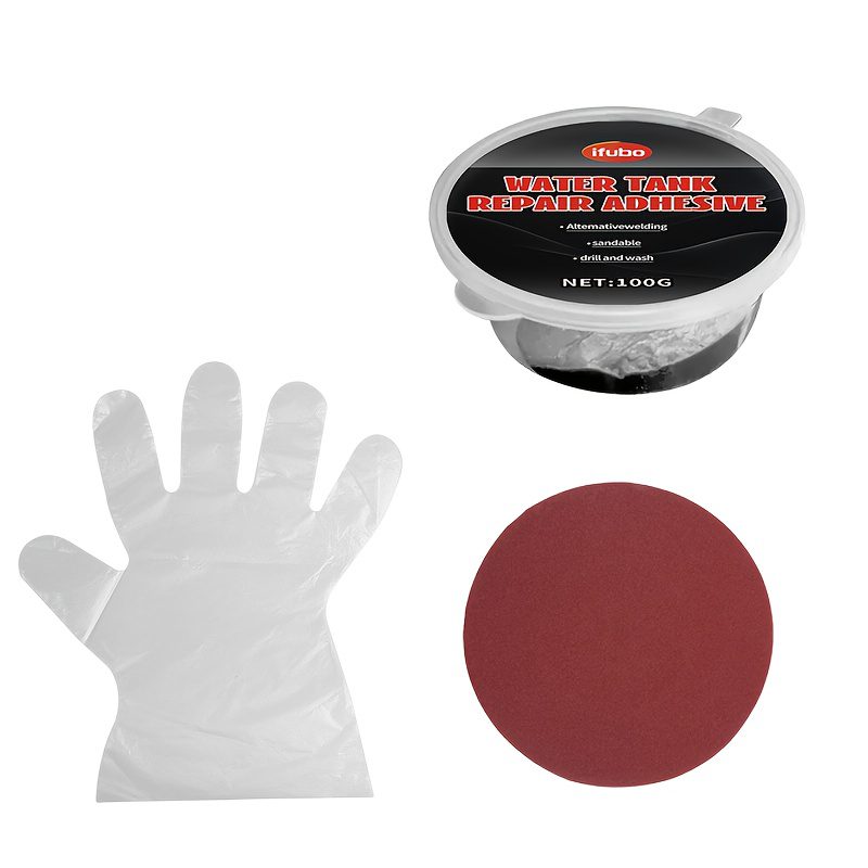 Water Tower Leakage - Special Adhesive for Sealing Leaks, Stainless Steel And Plastic Water Leak Repair Agent, Patching Paste for Grain Storage Bins with Holes. Prevents Small Animals from Stealing Food. Car Radiator Leak Sealant - Image 3