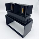 led-black-double-headed-aluminum-wall-light