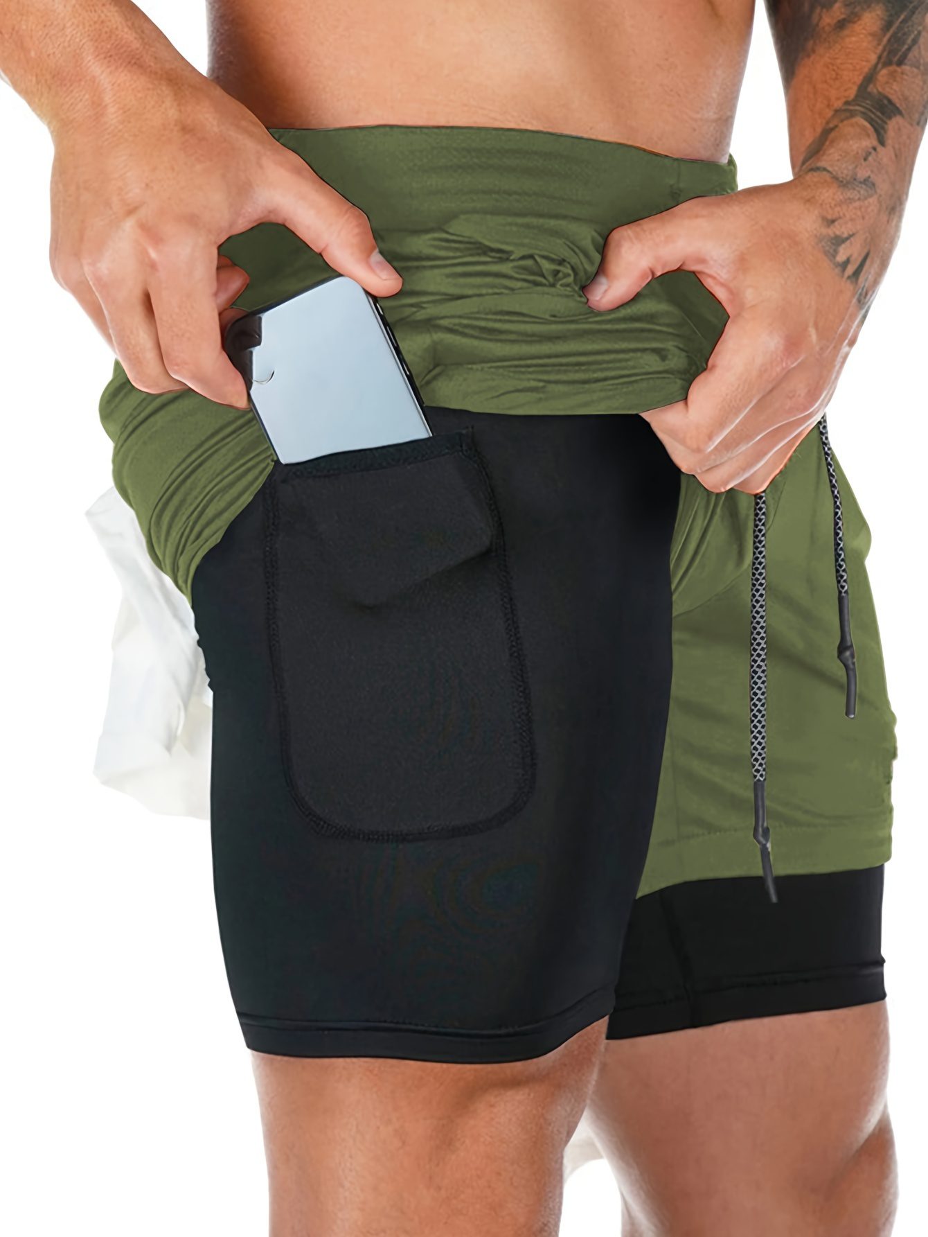 Men'S Casual Running Shorts That Are Quick-Drying, Breathable, And Suitable for Fitness And Basketball - Image 3