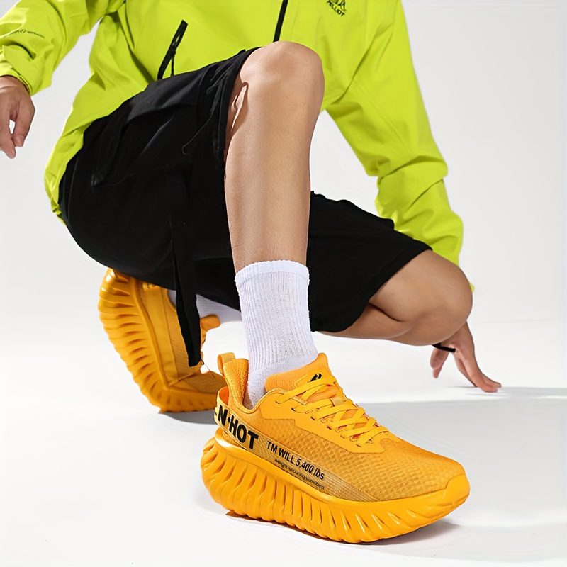 Sneakers, Men's Outdoor Trail Running Shoes, Breathable, Shock Absorption, Lightweight, Soft Sole, Training Mesh, Casual Fashion - Image 6