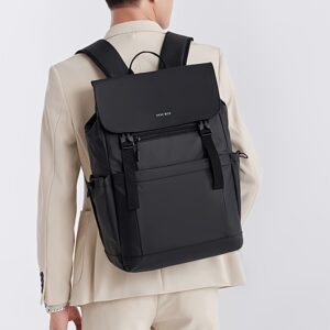 Stylish Men's Large Capacity Backpack - Perfect for Daily Commute, Business Travel & Casual Outings | Durable Fabric, No Battery Required