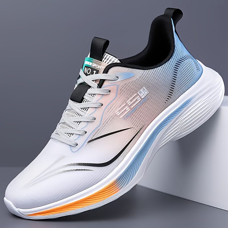 Men'S Breathable Mesh Casual Sneakers | Spring Summer, Soft Anti-Skid Shock Absorption Sole, Ideal for Running And Outdoor Activities, Plus Size, Available in Three Colors - Image 11