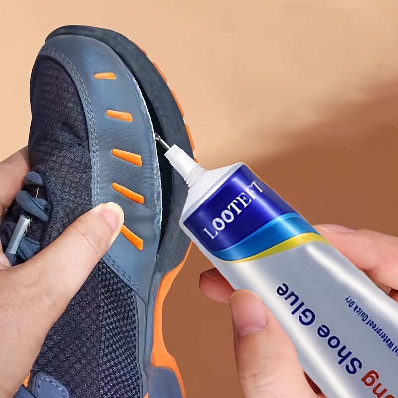 1pc 60ml Strong Shoe Repair Glue - Transparent Flexible Adhesive for Plastic Materials, Quick-Drying Shoe Fix Solution in Tube, Shoe Glue - Image 4