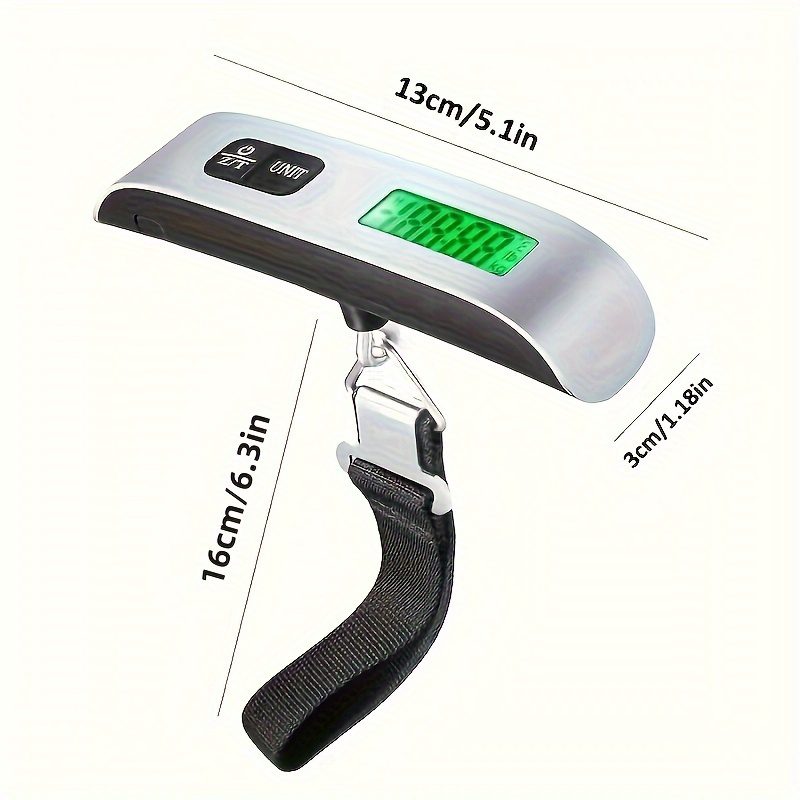 Luggage Scale, Electronic Scale, Portable Scale, Hook Scale, Parcel Scale, 50KG Mini Hanging Scale, Portable Spring Lifting Scale, Fishing Scale - Image 5