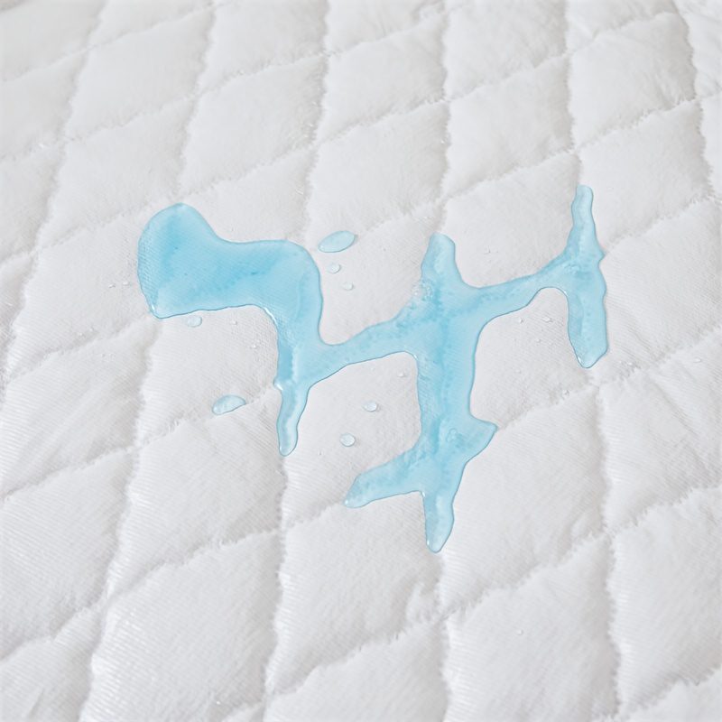 1pc Rhomboid Thickening Mattress Protector | Super Soft And Comfortable Polyester Fitted Sheet, Geometric Pattern, Ultrasonic Embossing, Suitable for Bedroom, Guest Room, Hotel Use - Image 11