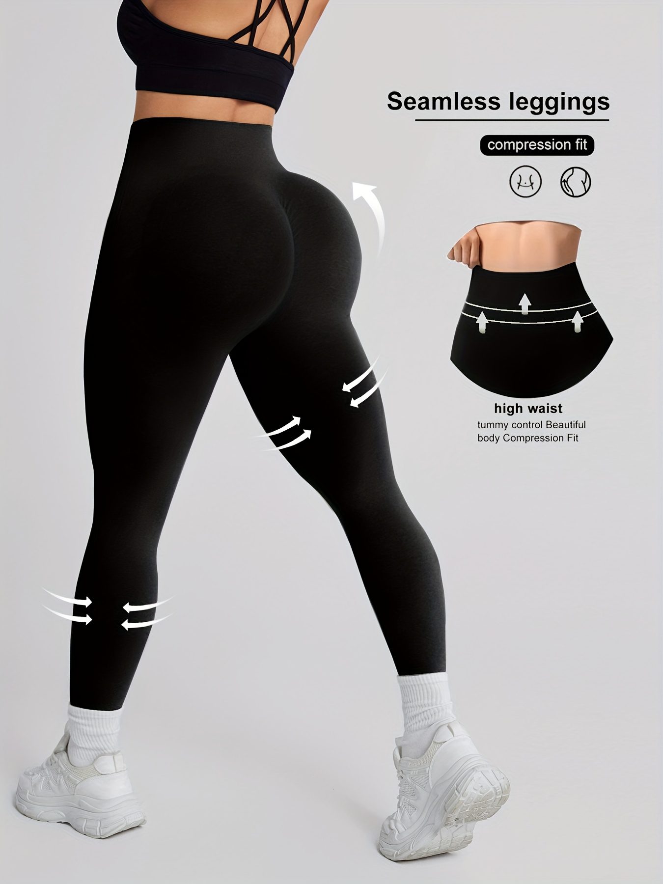 Nylon Women's Trousers, a Fashionable Essential That Is Simple and Versatile, Suitable for Outdoor Sports, Fitness, Yoga, Running, and Training - Image 8