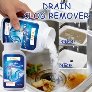 Household Pipe Dredging Powder, Drain Pipe Care Powder, 350g. Breaks Down Residual Deposits Inside Pipes, Reduces Clogging Issues, and Maintains Smooth Drainage. Suitable for Bathroom Floor Drains, Kitchen Sinks, Balcony Drains, and Other Scenarios.