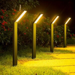 1/2pcs Solar Outdoor Lighting Lights, Solar Decorative Path Lighting Garden Lawn Lights, Outdoor Solar LED Landscape Garden Lighting Lights