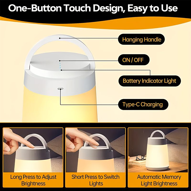 Portable And Soft Bright 6000K Color Temperature Spotlight with Adjustable Brightness in Three Modes, Suitable for Gardens, Lawns, And Horticulture. It Features Remote And Touch Control for Timed Lighting - Image 5