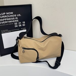 Leisure Large Capacity Fitness Bag, Lightweight and Versatile Travel Tote Bag, Fashionable and Niche Minimalist Commuting Bag